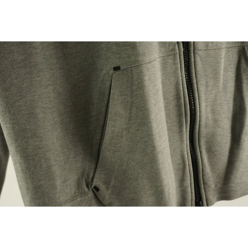 Nike Tech Fleece Full Zip Hoodie Men's XL Gray Heather High‎ Neck Jacket
